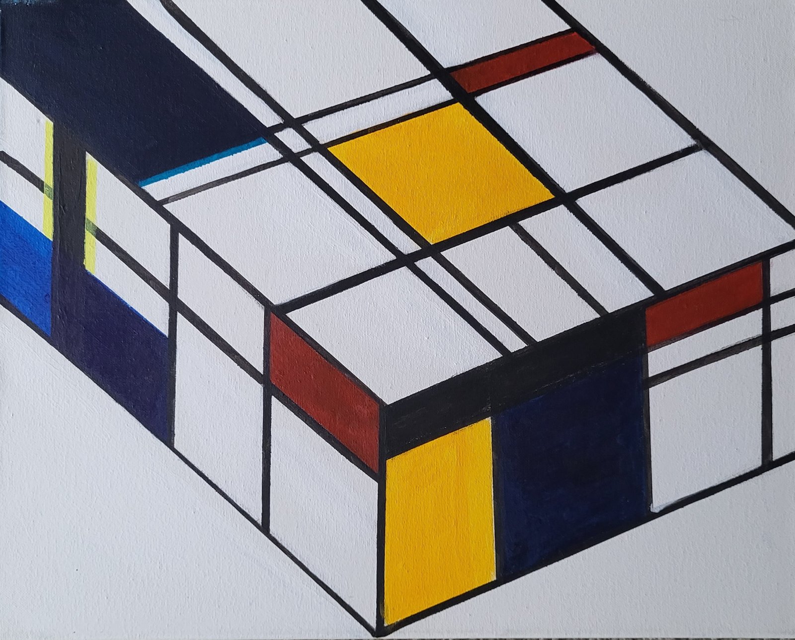 3D mondrian